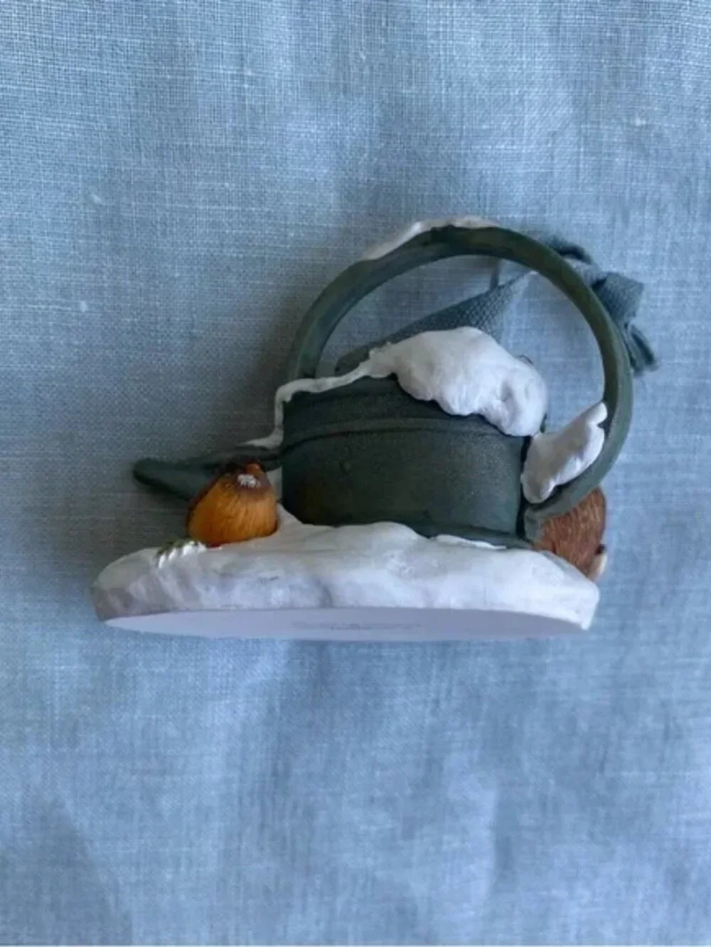 Hallmark 2000 Marjolein Bastin Snowy Garden rabbit Nature's Sketchbook ornament
